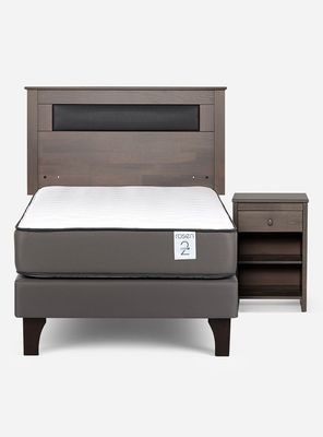 Imagen 2 del producto Cama Europea New Style 2 Plus 1.5 Plazas + Set de Muebles Ferrara