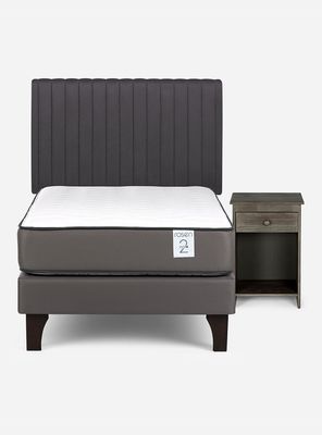 Imagen 2 del producto Cama Europea New Style 2 Plus 1.5 Plazas Lucio