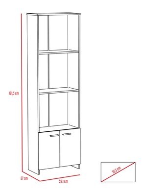 Imagen 2 del producto Biblioteca Office 5 TuHome