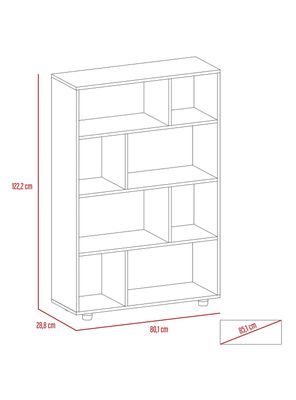 Imagen 2 del producto Biblioteca TuHome Office 8