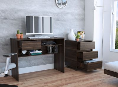 Imagen 2 del producto Combo Oficina: Escritorio + Archivador TuHome