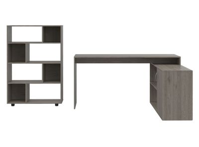 Escritorio TuHome Office 8 + Biblioteca