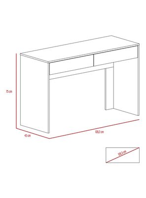 Imagen 2 del producto Escritorio TuHome Acre Rovere Blanco