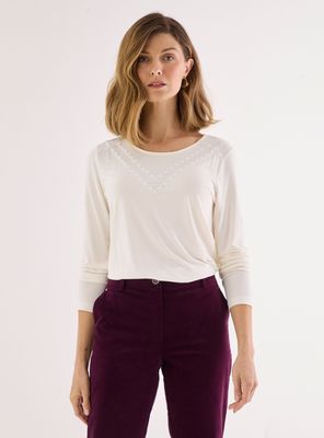 Polera Lisa Mini Tachas V