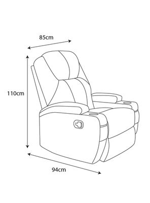Imagen 2 del producto Bergere Lhasa Mecedora