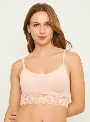 Bralette Algodón Encaje Romance 9891Pe