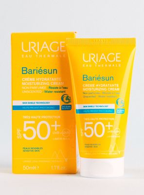 Imagen 2 del producto Protector Solar Bariésun Crema Hidratante SPF50+ Sin Perfume 50ml Uriage