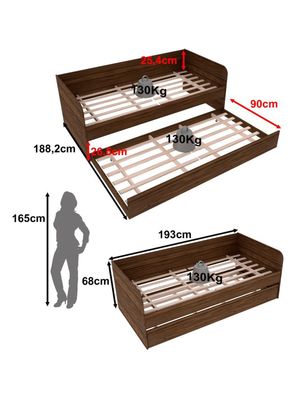 Imagen 2 del producto Sofá Cama Nogal