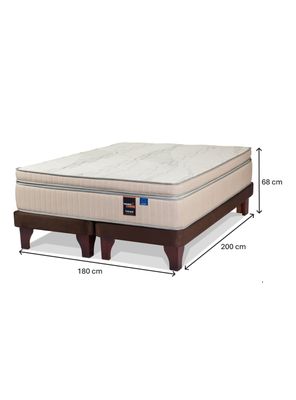 Imagen 2 del producto Cama Europea Maximo Cobre King + 2 Almohadas Royal