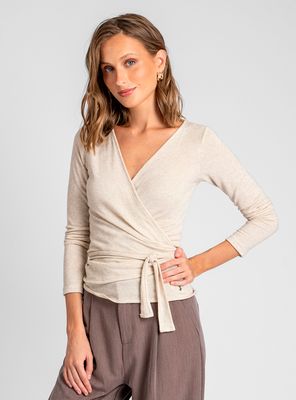 Polera Felicia Beige
