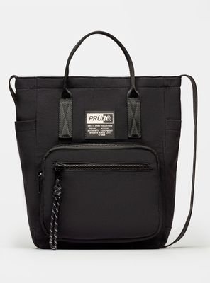 Bolso al Hombro Forest en Nylon Negro