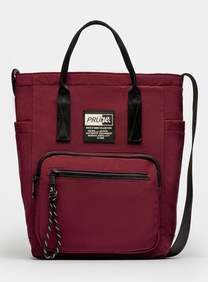 Bolso al Hombro Forest en Nylon Rojo