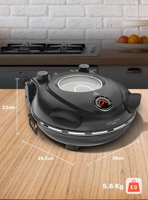 Imagen 2 del producto Horno Eléctrico para Pizza 1400W con Visor EK-001