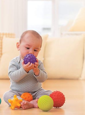Imagen 2 del producto Juguete de Estimulacion Bebe Balls Blocks Buddies Infantino