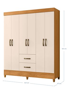 Imagen 2 del producto Clóset Sevilla 6P 2C