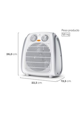 Imagen 2 del producto Termoventilador 1800W TV300 Blanco