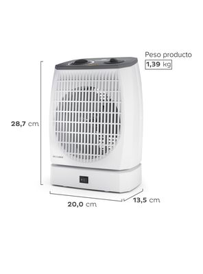 Imagen 2 del producto Termoventilador 2000W TV550 Blanco