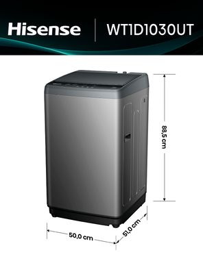 Imagen 2 del producto Lavadora Carga Superior 10 Kg WT1D1030UT