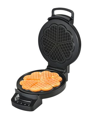 Imagen 2 del producto Máquina Waffle Corazón BWC078 Negro