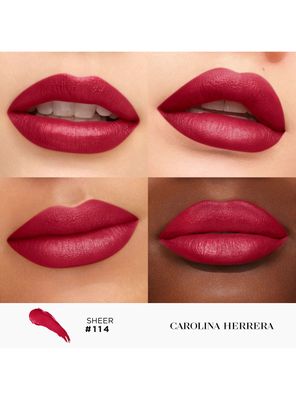Imagen 2 del producto Fabulous Kiss Lipstick Sheer Carolina Herrera 114 Lucky Flush Red 3.5g