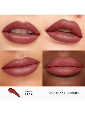 Imagen 2 del producto Fabulous Kiss Lipstick Satin Carolina Herrera 342 Moka Craze Nude 3.5g