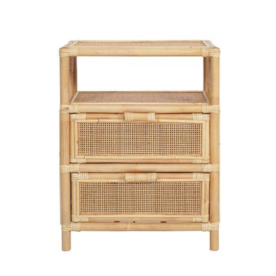 Imagen 2 del producto Velador Rattan  Bund 2 Cajones