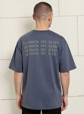 Imagen 2 del producto Polera Acid Wash Boxy Print