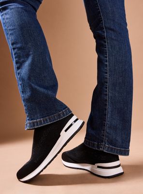 Imagen 1 del producto Zapatilla Urbana Look Metalizado Slip On Mujer