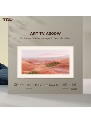 Imagen 2 del producto QLED Smart TV 55' UHD 4K A300W ART TV