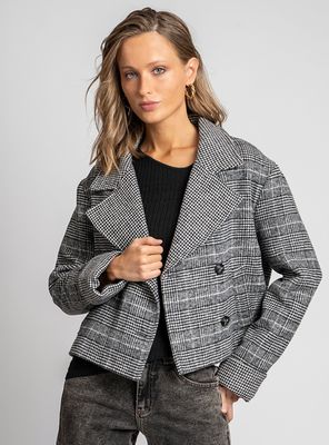 Chaqueta Alina Gris Oscuro