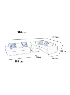 Imagen 2 del producto Seccional Houston PU 7 Cuerpos