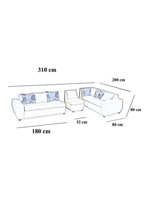 Imagen 2 del producto Seccional Houston Tela 7 Cuerpos
