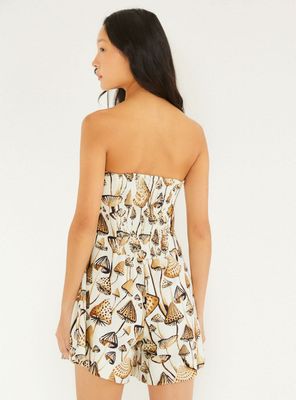 Imagen 2 del producto Enterito Strapless Estampado Hongos