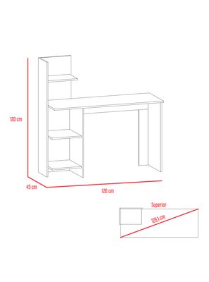 Imagen 2 del producto Escritorio Vilna Bardolino Blanco