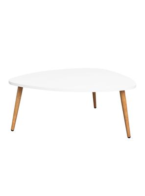 Mesa de Centro Baja Narvik 61.5x74.1 cm Blanco