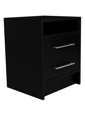 Velador Éter 2 Cajones Wengue