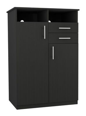 Clóset Eco 2 Puertas 2 Cajones Wengue