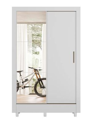 Imagen 1 del producto Clóset Belgica 2 Puertas 2 Cajones Blanco