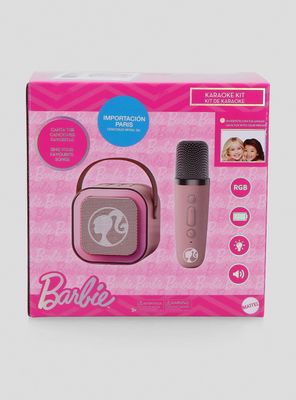 Imagen 1 del producto Juguete Musical Barbie Micrófono con Mini Parlante