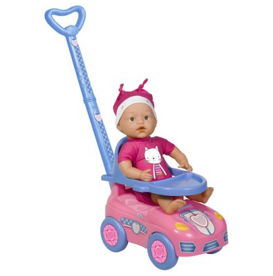 Muñeca Dolly + Correpasillo Rosado