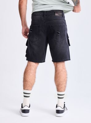 Imagen 2 del producto Short Bolsillos Cargo con Roturas