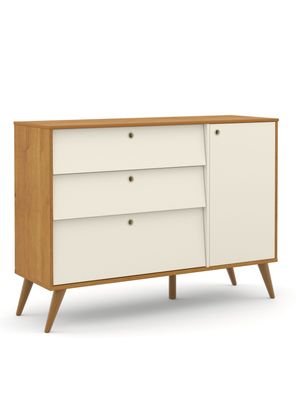 Cómoda Gold Puerta Miel Beige