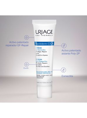 Imagen 2 del producto Crema Reparadora con Cobre y Zinc Eau Thermale Uriage Bariéderm-CICA 40ml