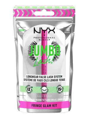 Imagen 1 del producto Kit Pestañas + Delineador Adhesivo Jumbo Lash 2 In 1 Fringe Glam Kit