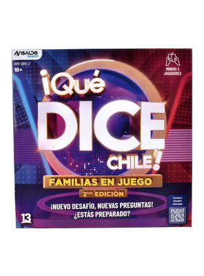 Juego de Mesa Que Dice Chile Versión 2
