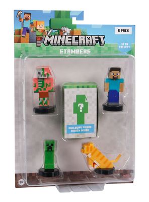 Pack de 5 Figuras Timbre Steve