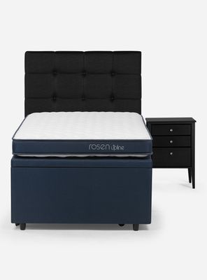 Bed Boxet Upline 1.5 Plazas I Negro