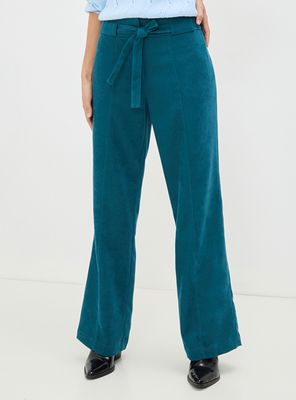 Pantalón Liso Color con Detalle Superior