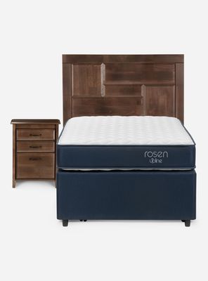 Diván Cama Upline 1.5 Plazas + Muebles Dolce