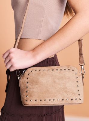 Imagen 2 del producto Cartera Crossbody Doble Compartimiento con Tachas